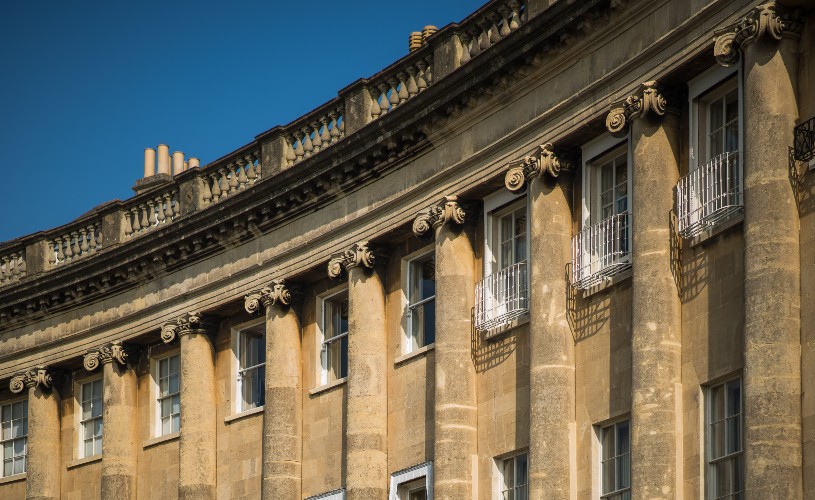 Columns on the Royal Crescent